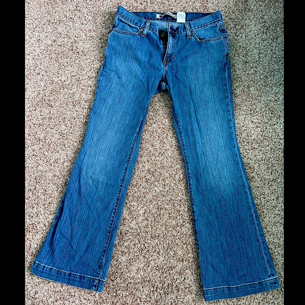 Vintage Early 2000s Gap “long and lean” jeans, ankle size 6